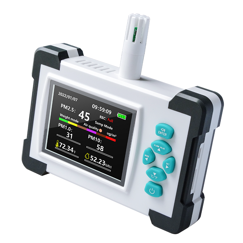 particle counter high accuracy dust measurement device environmental dust monitoring dust particle counter