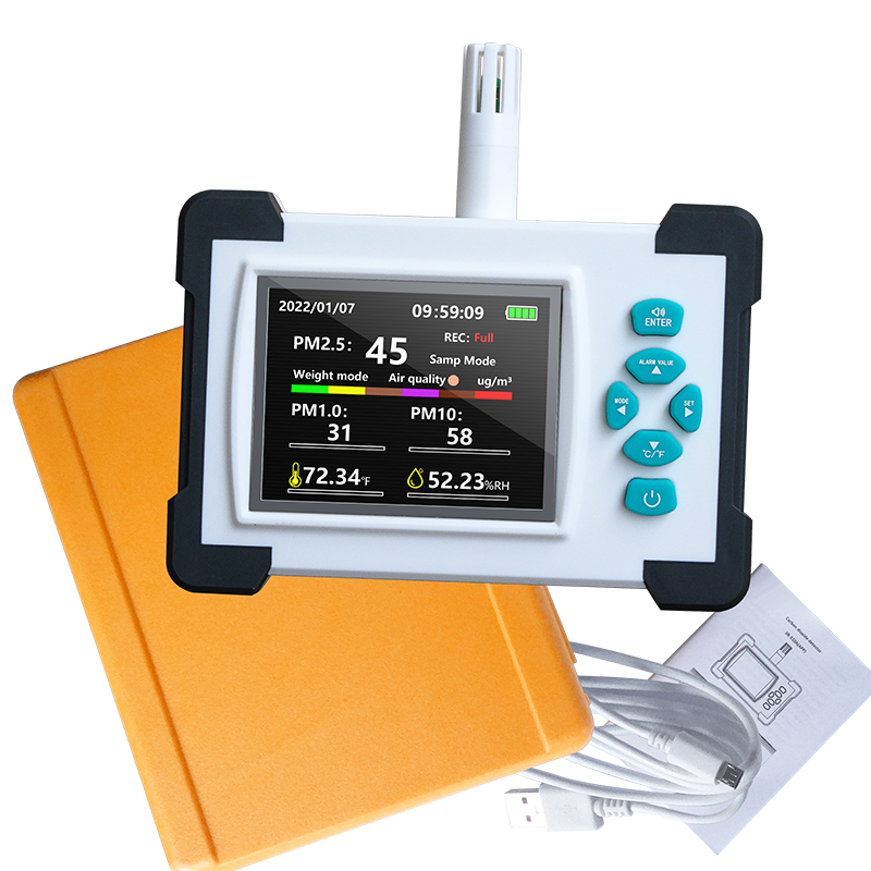 particle counter high accuracy dust measurement device environmental dust monitoring dust particle counter