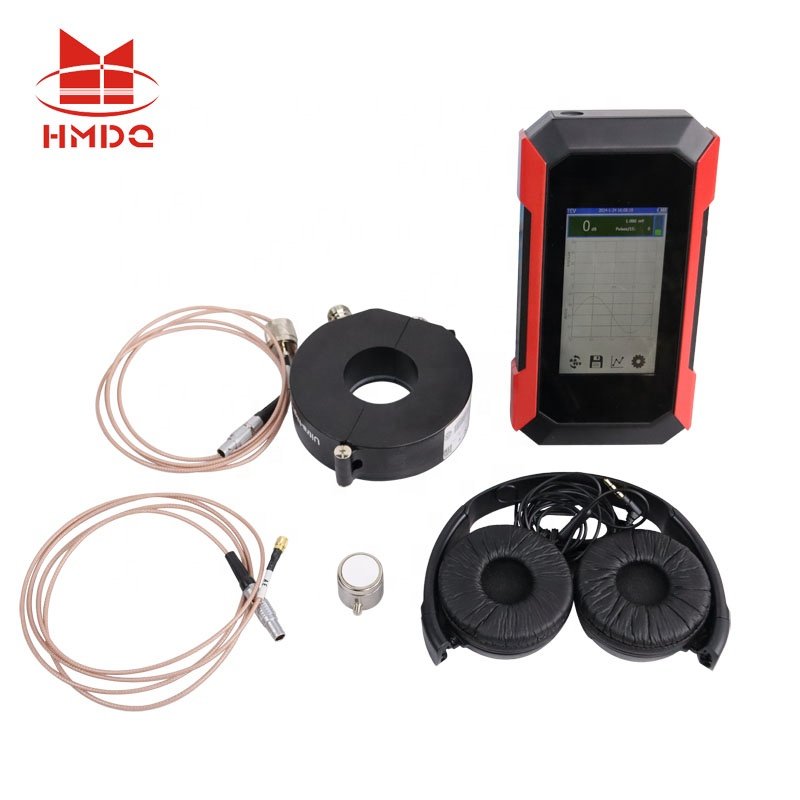 HM9001 UHF TEV HFCT Ultrasonic Sensor Handheld Partial Discharge Tester PD High Voltage Detector For Cable GIS Switchgear