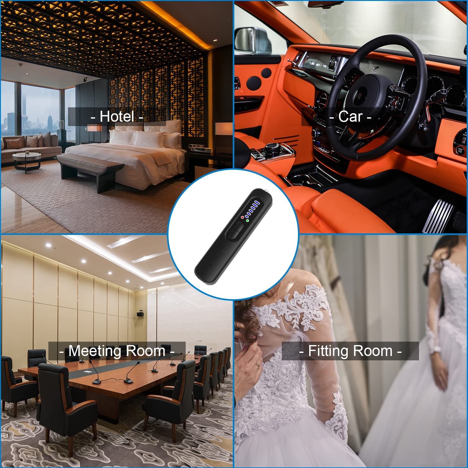 X13 Infrared Camera Detector Protective Alarm Multi-function Mini Wireless Tester Gps Signal Device Home Scanner Detector