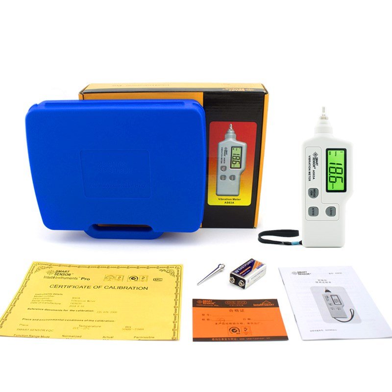 Smart Sensor Vibration Tester series AR63C AS63B Vibrometer Handheld Vibration Tester