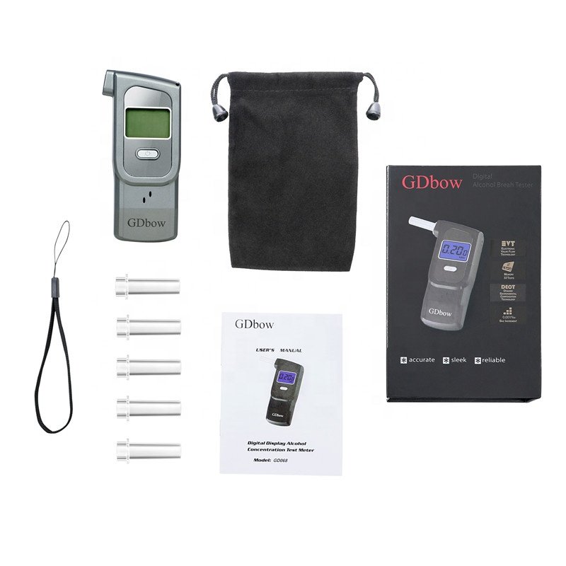 OEM ODM Available Premium High Accuracy LCD Digital Screen Alcohol Tester Alcohol Breathalyzer