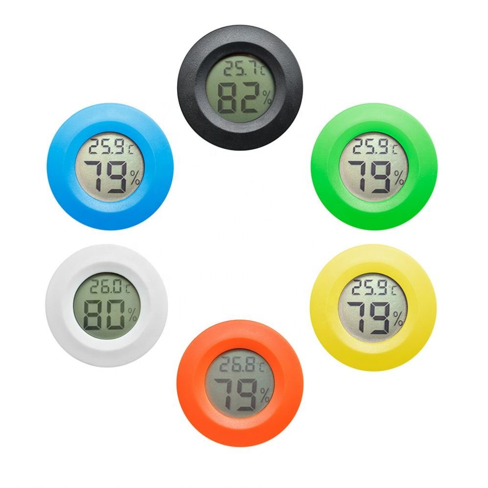 Mini LCD Digital Thermometer Hygrometer Fridge Freezer Tester Temperature Tester Sensor Humidity Meter Detector