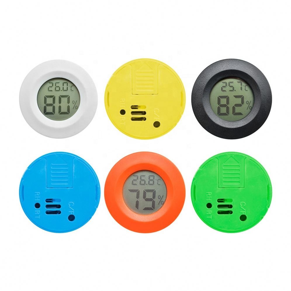Mini LCD Digital Thermometer Hygrometer Fridge Freezer Tester Temperature Tester Sensor Humidity Meter Detector