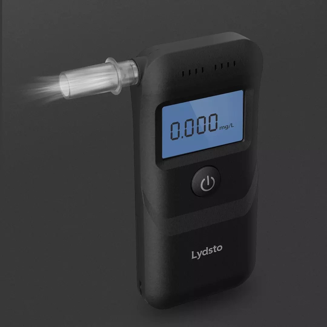 Youpin Lydsto Digital Alcohol Tester Professional Alcohol Detector Breathalyzer With LCD Display and audible alert