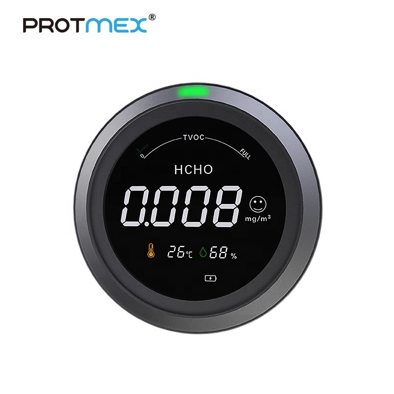 PTH- 2 Air Quality METER multi gas HCHO/TVOC analyzer Temperature and Humidity Detector INDOOR MONITOR