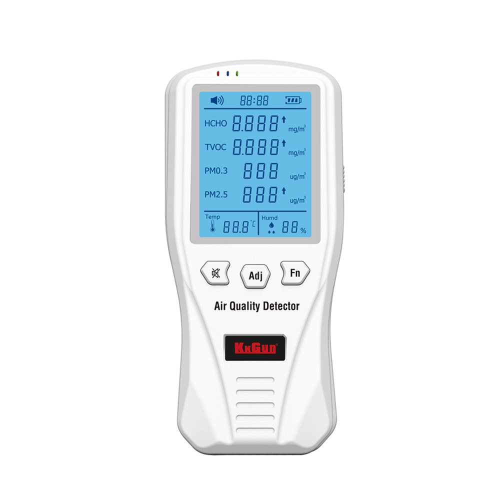Air Quality Detector Formaldehyde Detection Instrument Home New House Cab Self-Testing High-Precision Indoor Air Quality Tester