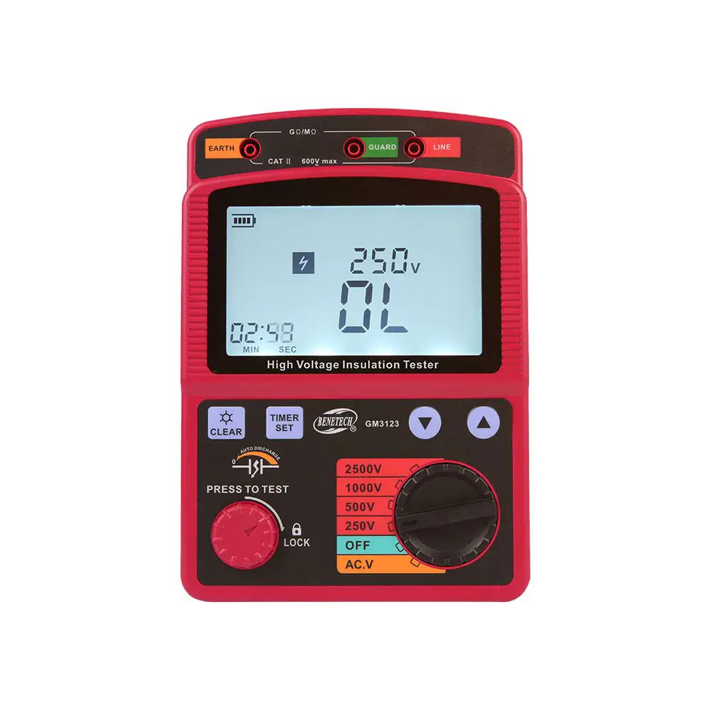 High Range Digital Negative Ion Tester Detector with Data Storage Function Customized OEM Support