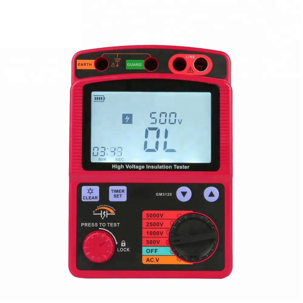 High Range Digital Negative Ion Tester Detector with Data Storage Function Customized OEM Support
