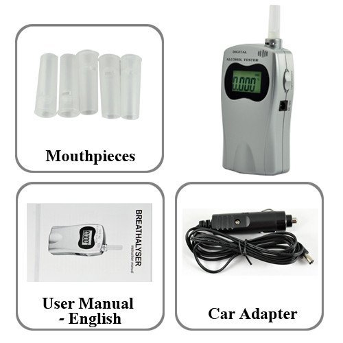 2023 Professional Digital Breathalyzer Alcohol Detector portable alcohol tester