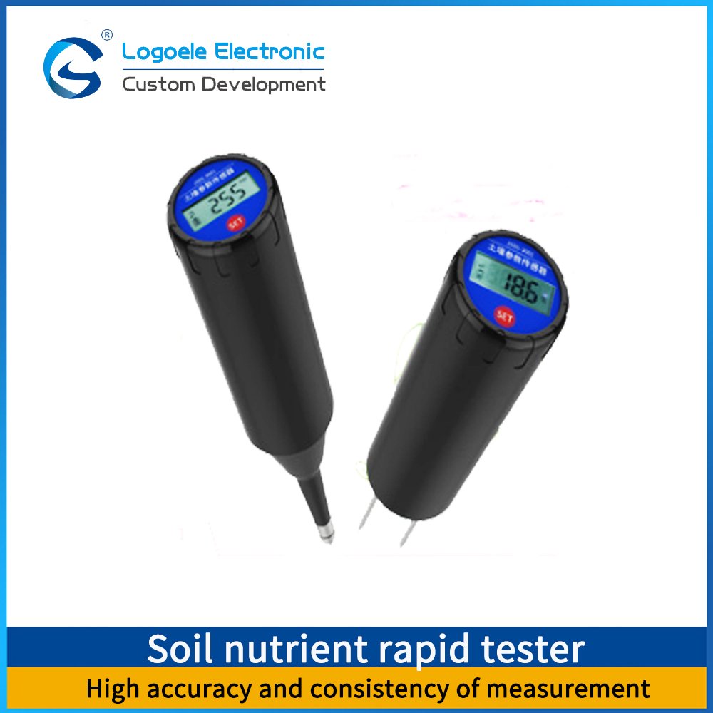 Nutrient Tester Conductivity Nitrogen Phosphorus Potassium Moisture Fertilizer Detector Sensor portable Soil pH Meter