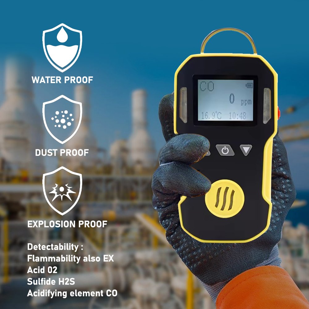 Lango CO2 H3S O2 NH3 Gas Analyzers for Accurate Monitoring alarm multi gas Sensor detector analizador de gases
