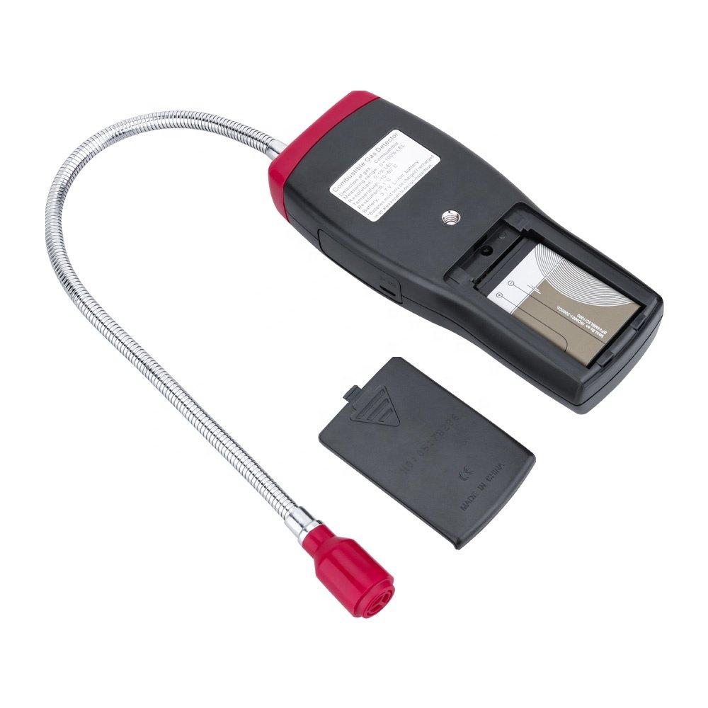 CE FCC Automotive Gas Analyzer Combustible Gas Detector Gas Leakage Location Determine leak Tester with Sound & Light Alarm Li-b