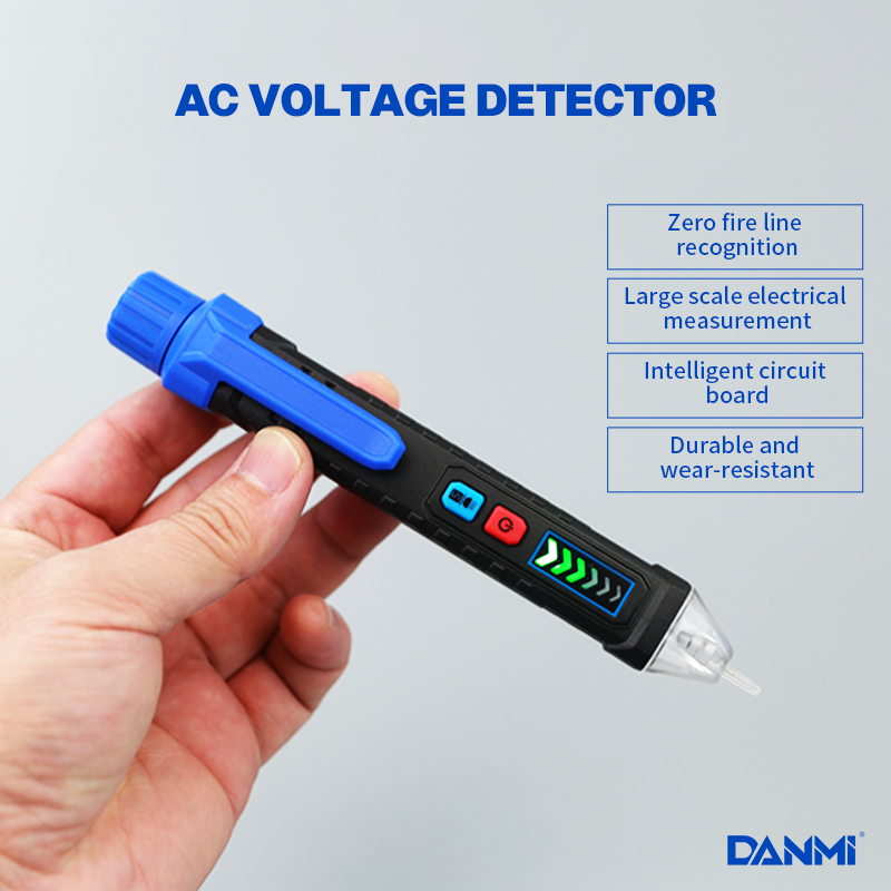 DANMI AC VOLTAGE DETECTOR Electric Checker Non contact Tester Voltage 1000V Pen Type Detector