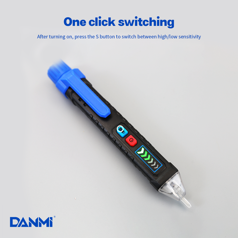 DANMI AC VOLTAGE DETECTOR Electric Checker Non contact Tester Voltage 1000V Pen Type Detector