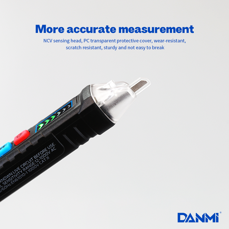 DANMI AC VOLTAGE DETECTOR Electric Checker Non contact Tester Voltage 1000V Pen Type Detector