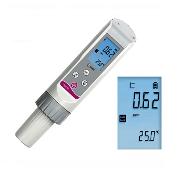 Portable Ozone Water Detector Intelligent Water Ozone Sensor Ozone Concentration Detection Pen