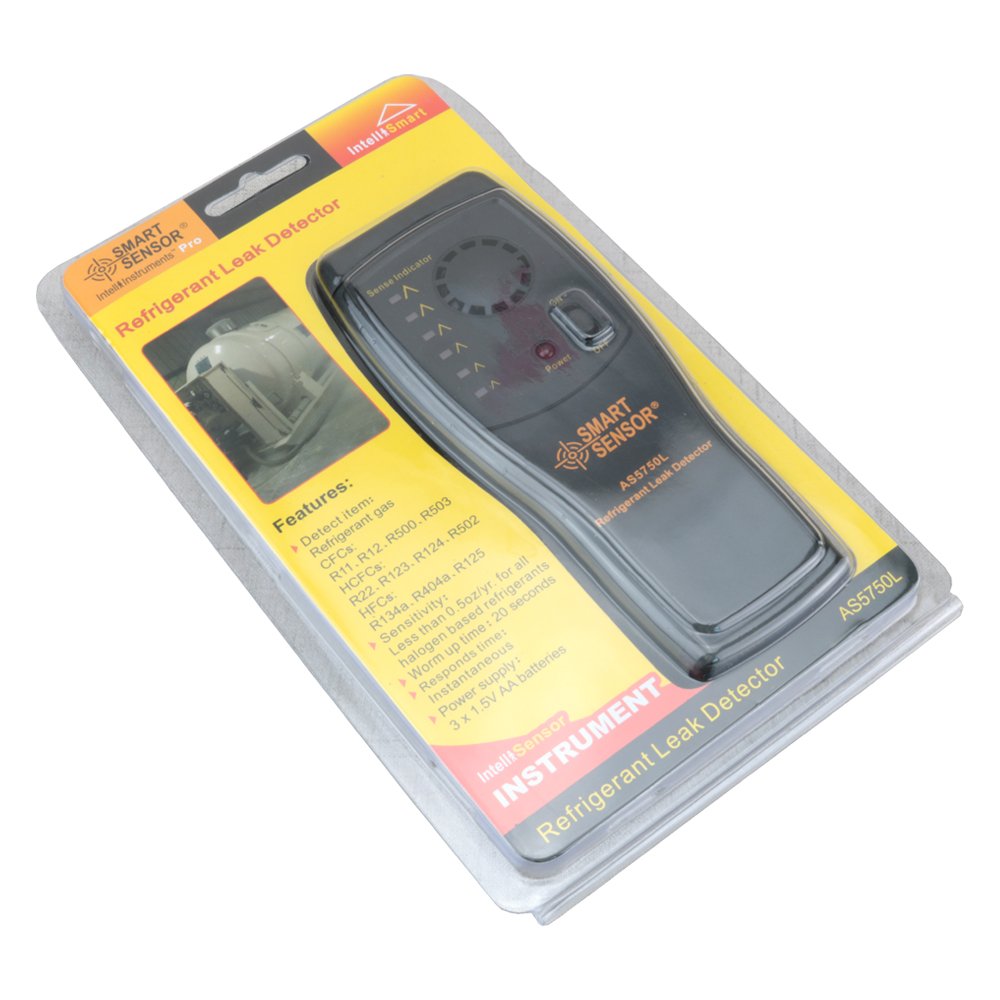 Portable Gas analyzer CFCs HCFCs HFCs Air Conditioning Halogen gas leak tester R22 R134A Refrigerant Freon gas leak Detector