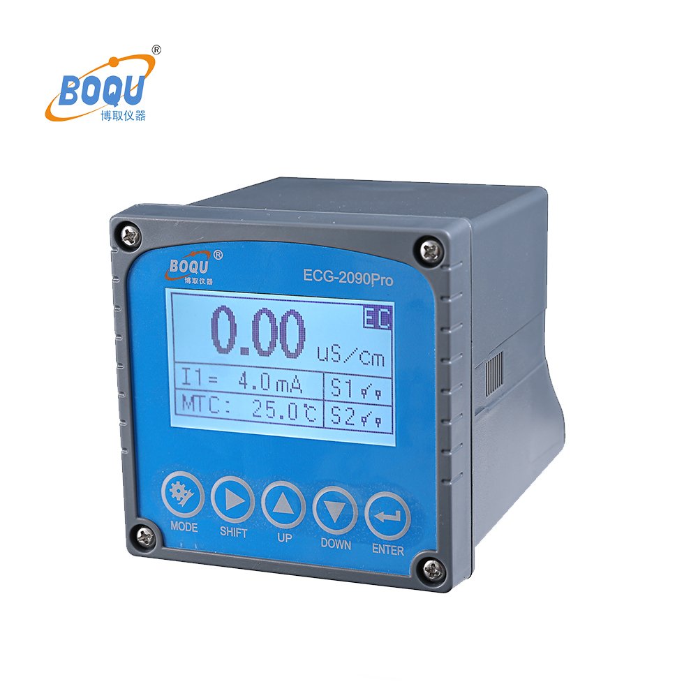 ECG-2090Pro Measure EC TDS Salinity Water Probe Electrical Conductivity Meter For Power Plant Boiler Water Monitor
