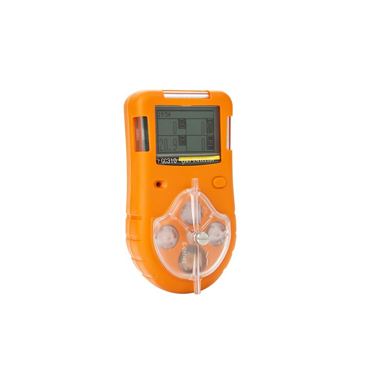 4 In 1 Gas Analyzer Detector Portable O2 CO H2S LEL Tester Toxic Portable Multi Gas Detector