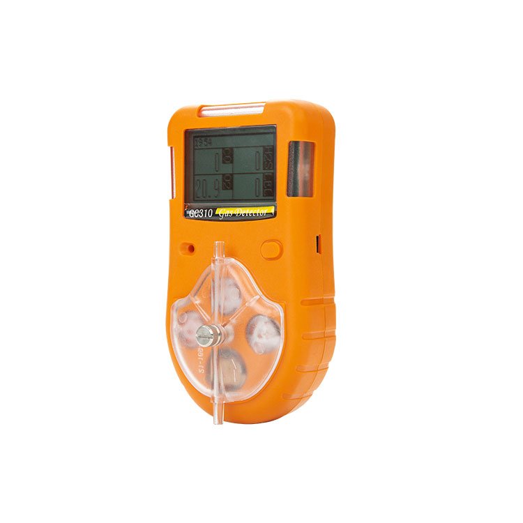 4 In 1 Gas Analyzer Detector Portable O2 CO H2S LEL Tester Toxic Portable Multi Gas Detector