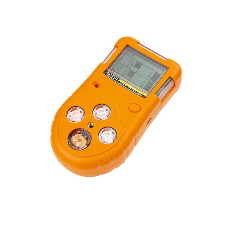 4 In 1 Gas Analyzer Detector Portable O2 CO H2S LEL Tester Toxic Portable Multi Gas Detector