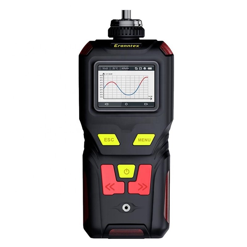 High Precision CO H2S O2 Ex(LEL CH4) 4 gas detector pump type multi gas detector meter toxic and harmful gas sensor