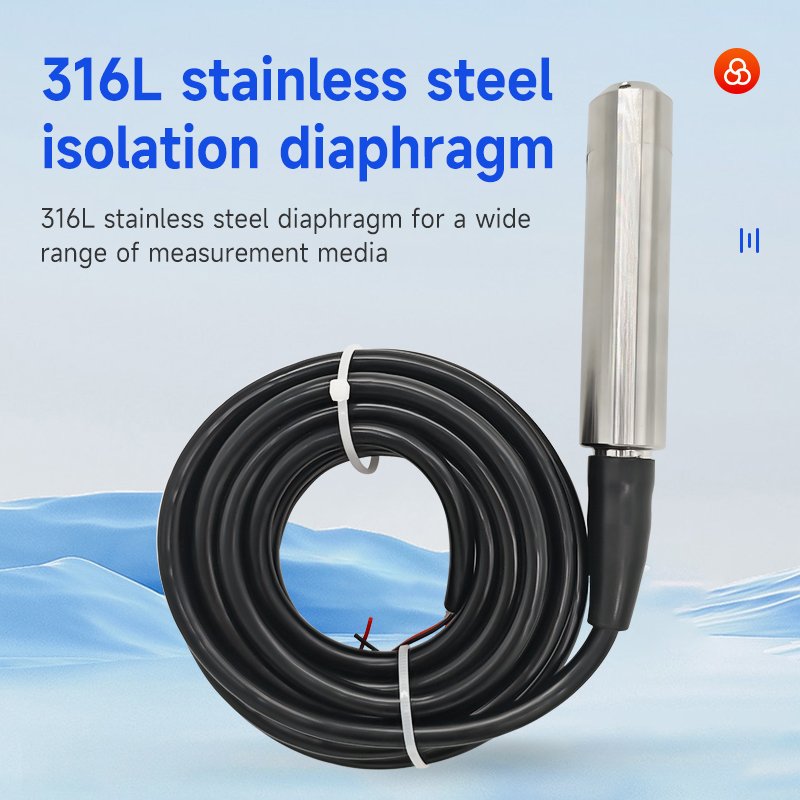 Stainless Steel Water & Liquid Level Sensor Transmitter for Measuring Liquids