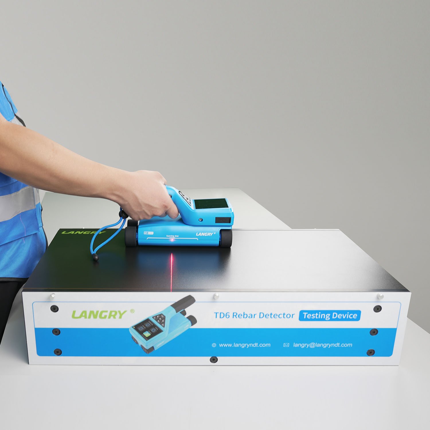 Detect Rebar Instrument Rebar Scanner Rebar Position Tester In Concrete