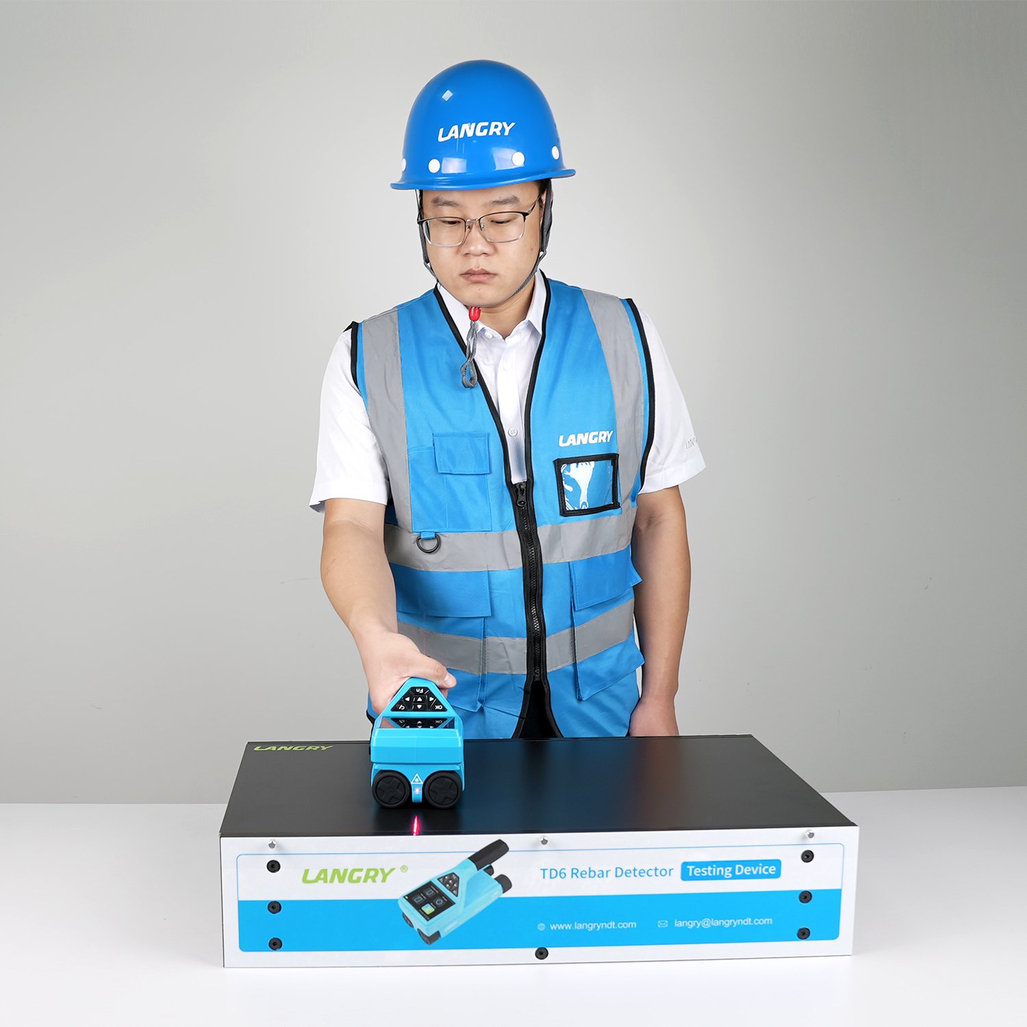Detect Rebar Instrument Rebar Scanner Rebar Position Tester In Concrete