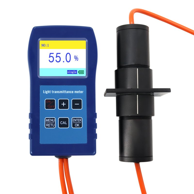 DR81Visible Light Transmittance Meter Portable Automotive Glass Transmittance Meter Transparent Plastic Film Transmittance Meter