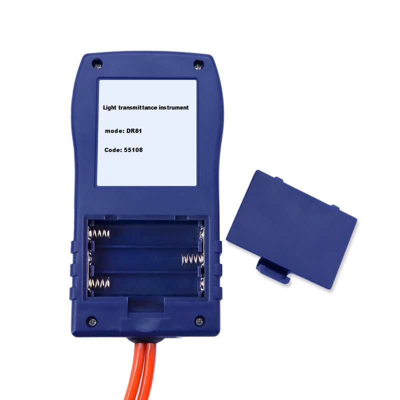DR81Visible Light Transmittance Meter Portable Automotive Glass Transmittance Meter Transparent Plastic Film Transmittance Meter