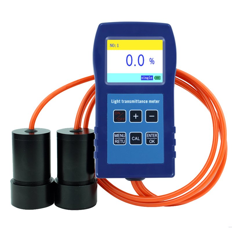 DR81Visible Light Transmittance Meter Portable Automotive Glass Transmittance Meter Transparent Plastic Film Transmittance Meter