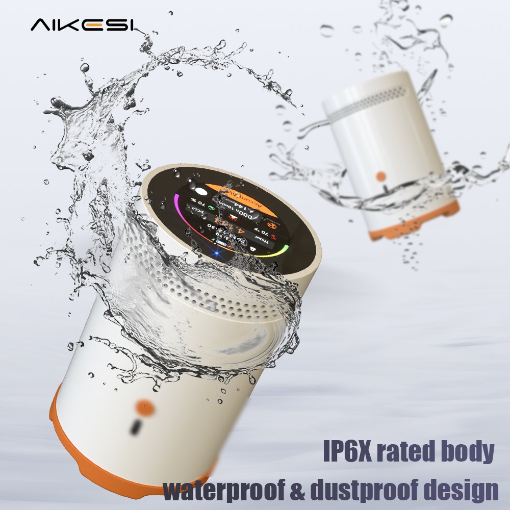 AIKESI RM-75 Indoor Air Quality Monitor Easy To Operate Gas Detectors Smart Radon Detector For Mines Basements Home