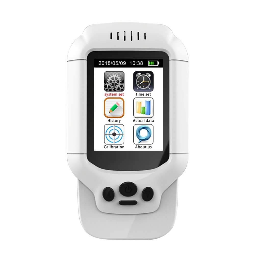 Digital Automobile Air Quality Detector PM2.5 Formaldehyde (HCHO) Tester Gas Analyzer TVOC PM2.5 Air Detector