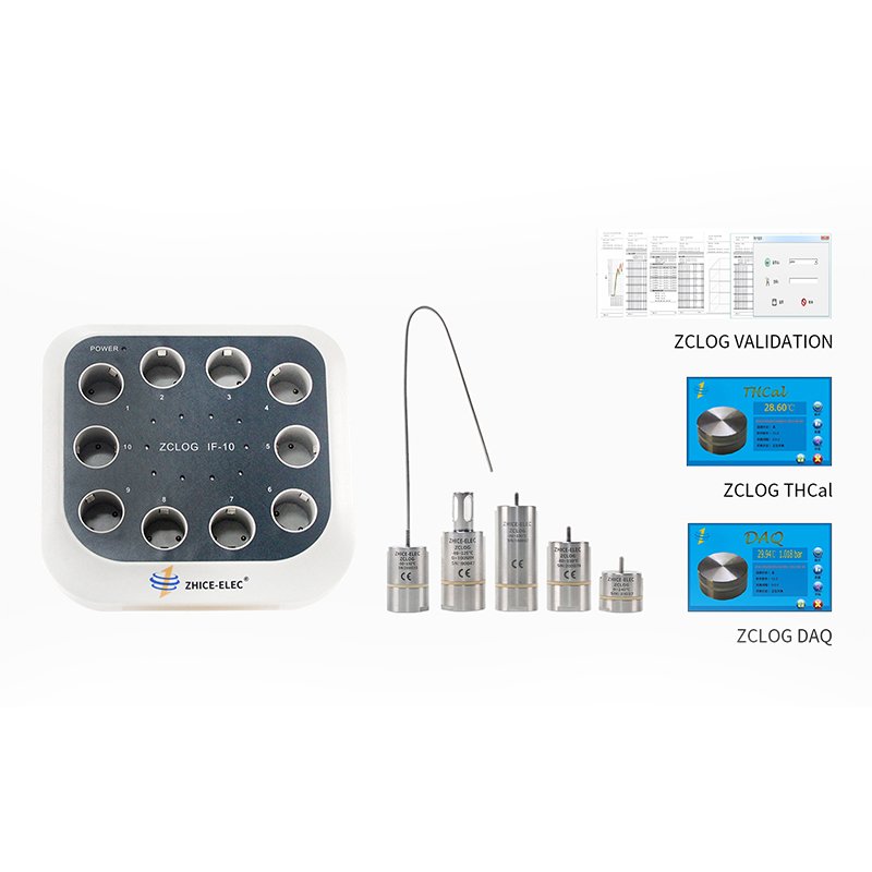 Warehouse Building Lab Transportat Wireless Temperature Humidity Data Logger with Inset Sensors