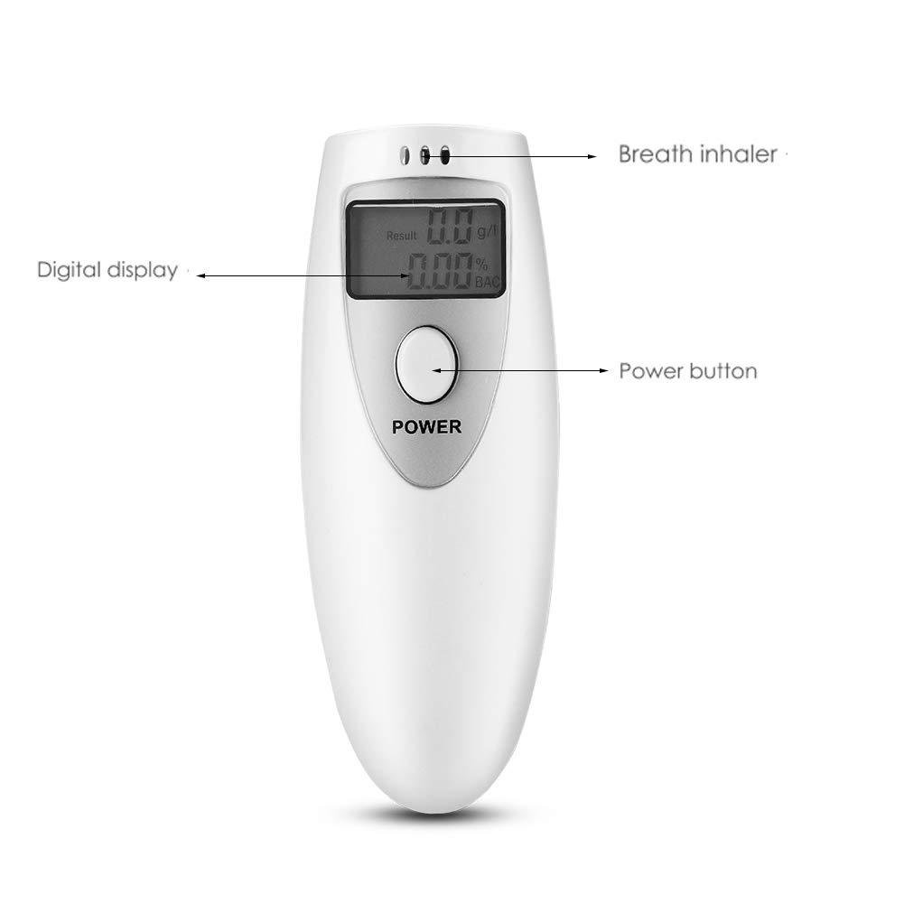 Factory Wholesale Price vehicle sensor breath industrial blow alcohol test home breathalyzer Portable Alcohol Tester