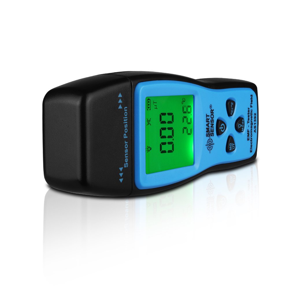 Digital Mini EMF Tester Meter Counter LCD Electromagnetic Field Radiation Detector handheld radiation dosimeter Dosimeter Tester