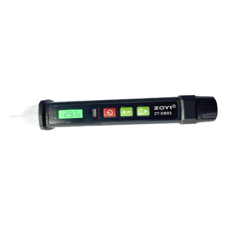 ZOYI Non Contact AC Voltage Detector Tester ZT-DB02 ZT-DB03 Black Electronic CE OEM Electronic Test Equipment Pen Electronic