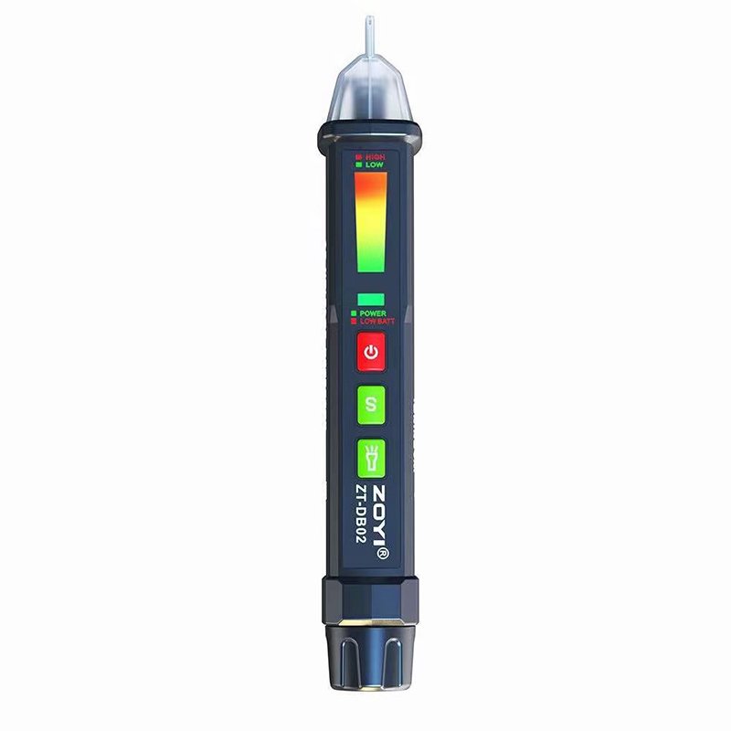 ZOYI Non Contact AC Voltage Detector Tester ZT-DB02 ZT-DB03 Black Electronic CE OEM Electronic Test Equipment Pen Electronic
