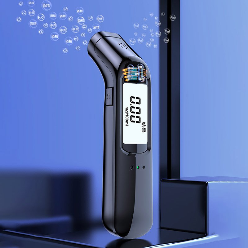 2024 998 Korea Portable alcohol detector drunk driving tester Breathalyzer alcohol detector