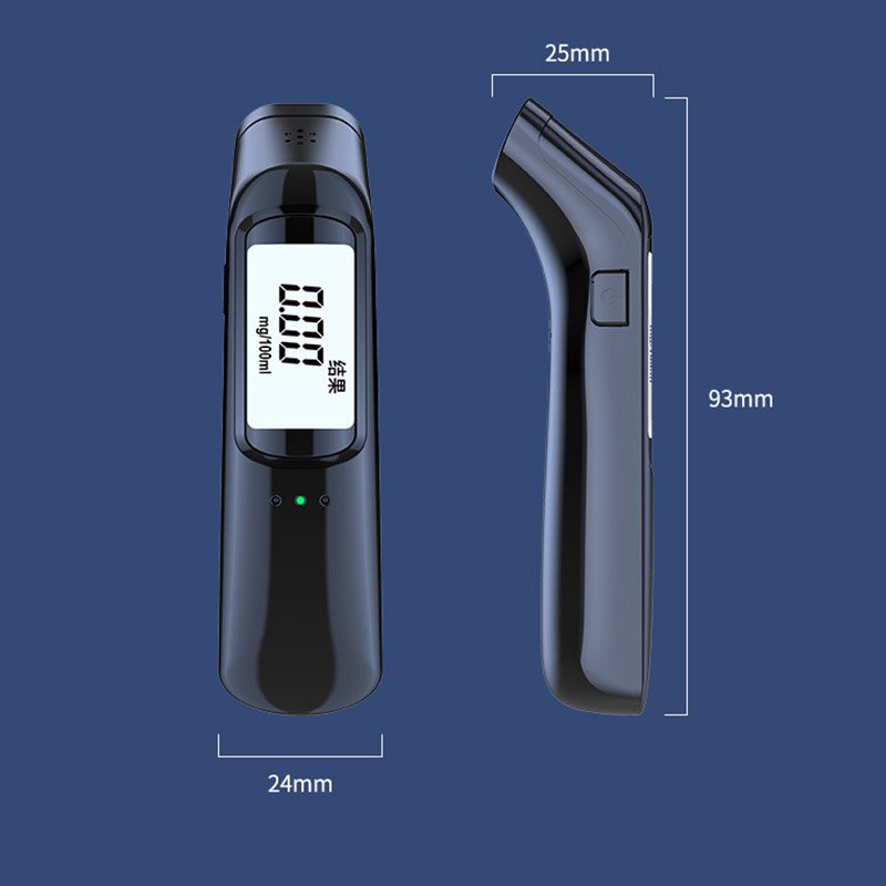 2024 998 Korea Portable alcohol detector drunk driving tester Breathalyzer alcohol detector