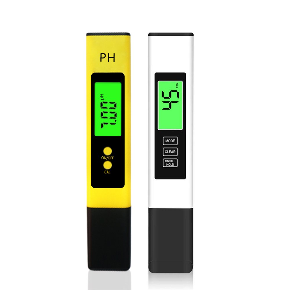 High Accurate Portable Handheld Digital ph Meter TDS Meter Set with Backlight for Water Testing