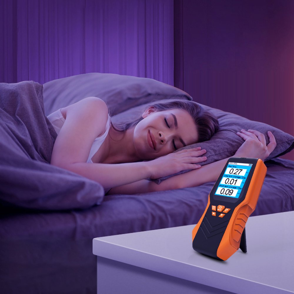 Radon Detector Function Operation Handheld Rechargeable 1 Year Gas Analyzers Product Radon Real Time