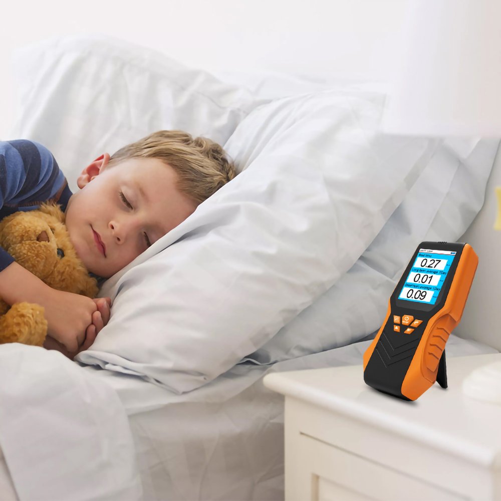 Radon Detector Function Operation Handheld Rechargeable 1 Year Gas Analyzers Product Radon Real Time