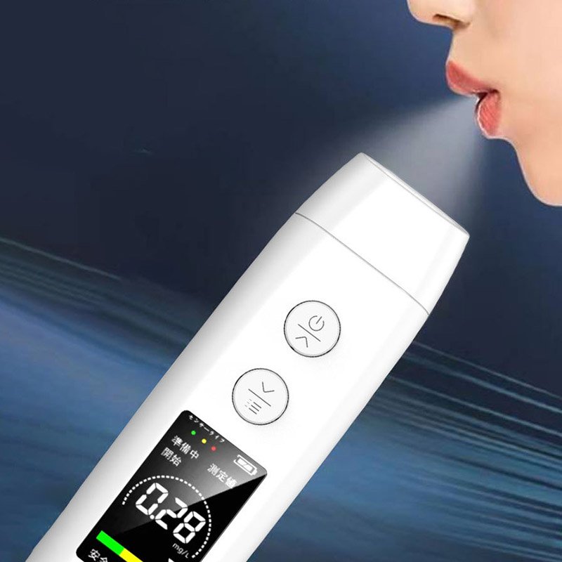 G5 Portable alcohol detector drunk driving tester Breathalyzer alcohol detector with BT APP