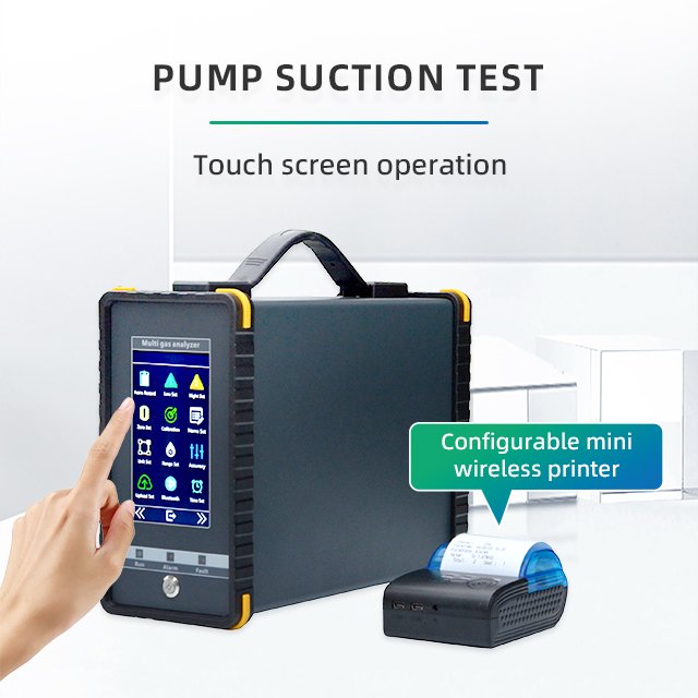 Industrial and Chemical S360 Portable Gas Tester 15-hour Working Time for 16 Gases Oxygen Detector for Laboratory Use