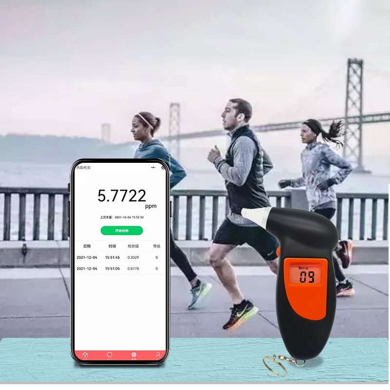 GREENWON 2022 Newest BT Wireless Connect Breath Ketone Tester With APP Detector Fat Burning Weight Loss Or ketogenic diet