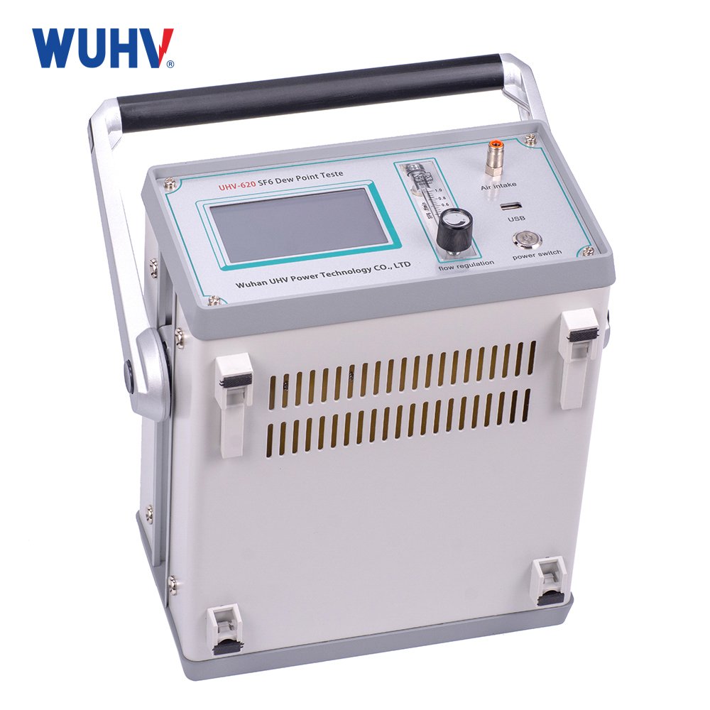 G UHV-620 Industrial Dew Point Meter SF6 Moisture Analyzer SF6 Dew Point Tester