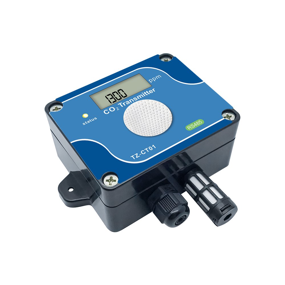 Tzone CT01 RS485 Modbus co2 Carbon Dioxide Detection transmitter with LCD display